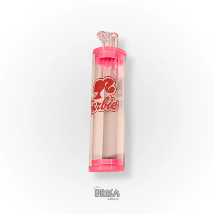 Bong de Hash de Vidro estampa Barbie