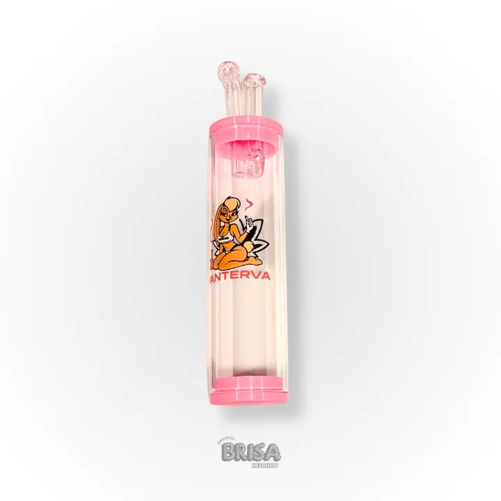 Bong de Hash de Vidro estampa Panterva
