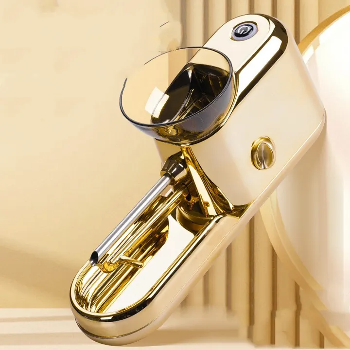 Máquina de Bolar Elétrica Modificada – Dourado - Tomada Americana / Fino (6,5 mm)