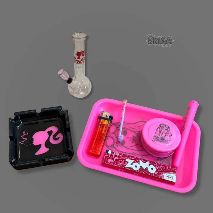 Kit Barbie - Bandeja + Bong + Cinzeiro – foto 1
