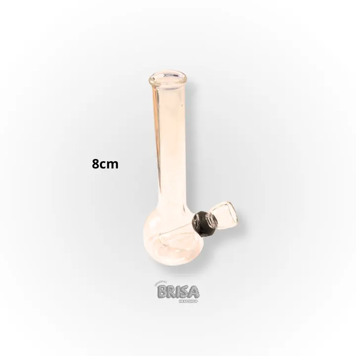 Micro Bong de Vidro, 8 cm de altura
