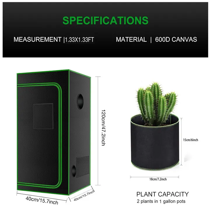 Estufa de Inverno para Cultivo, estrutura montada